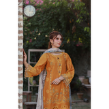 D001 YELLOW MUSTARD - LAWNKARI 24