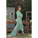 D006- AQUA LAWNKARI 24"
