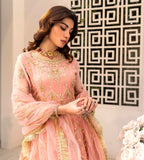 7. Look D001-F024: "Peach Pink Maxi: Customizable Sophistication