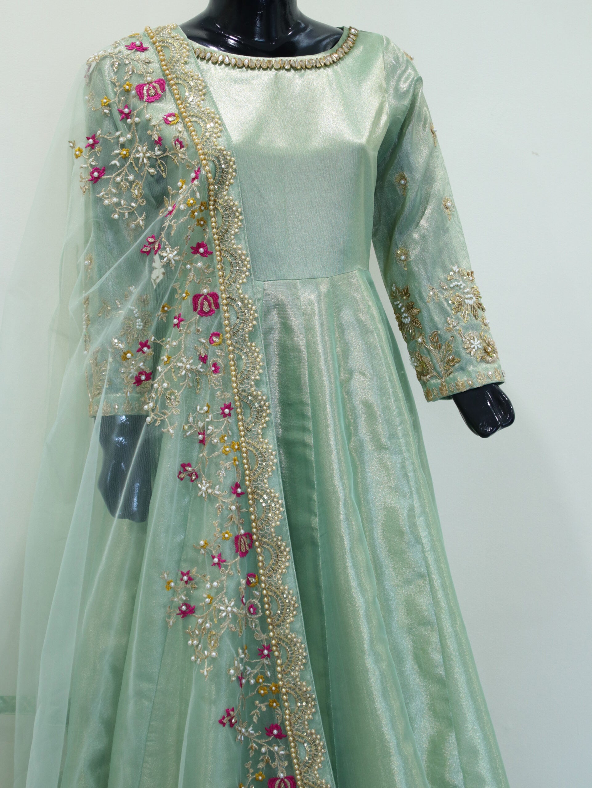 Iksha Pistachio Green Maxi From Clothere By Anam
