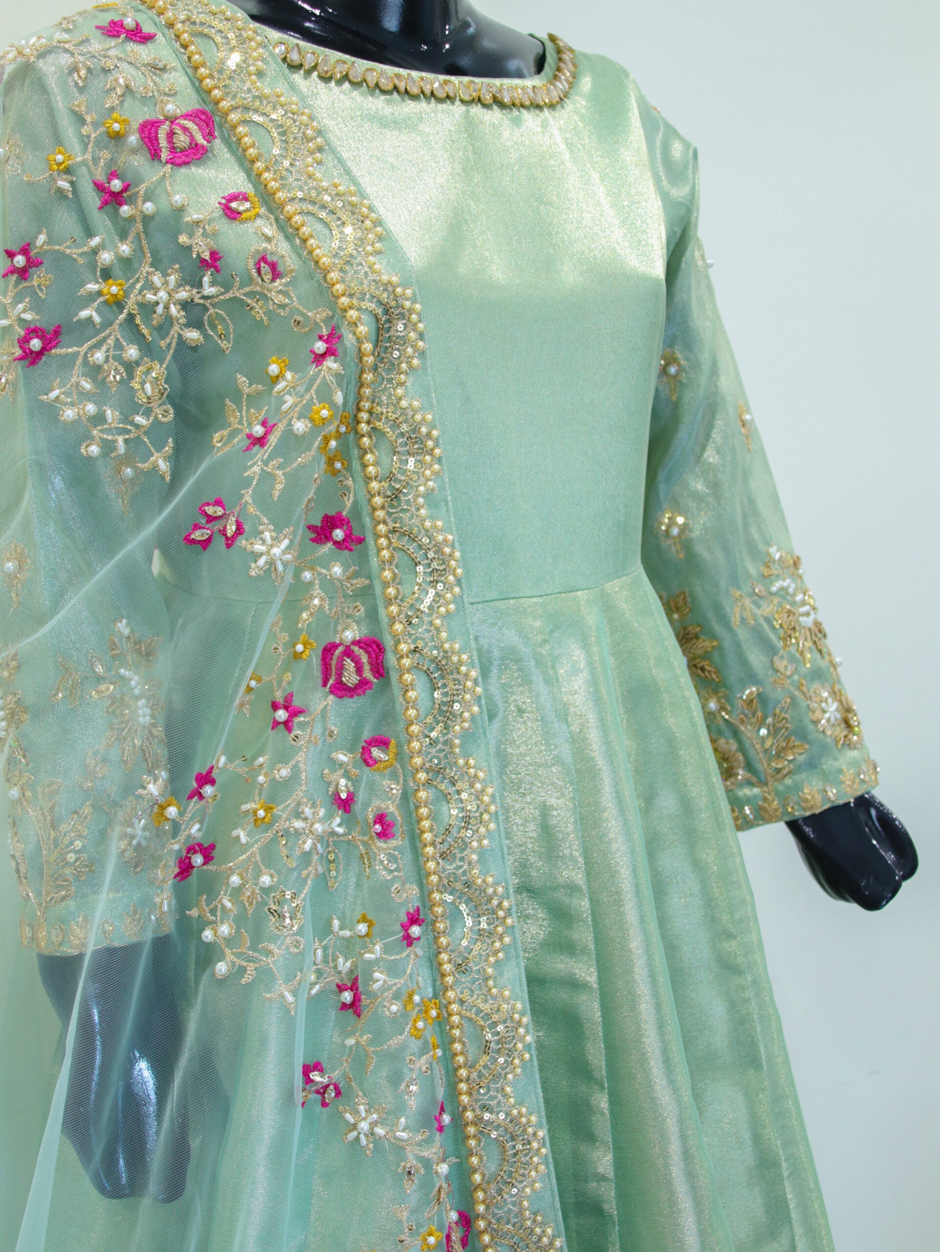 Iksha Pistachio Green Maxi From Clothere By Anam