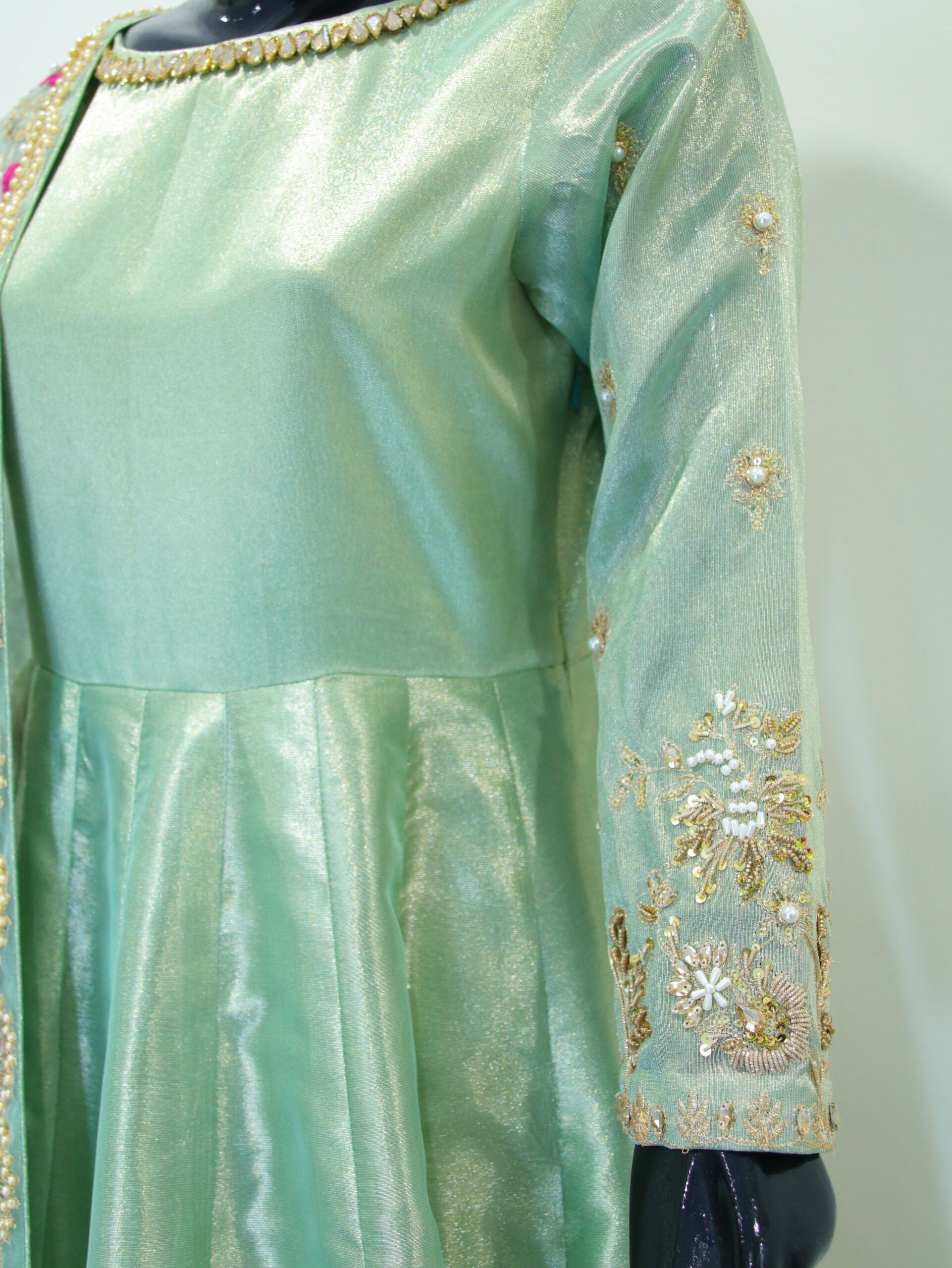 Iksha Pistachio Green Maxi From Clothere By Anam